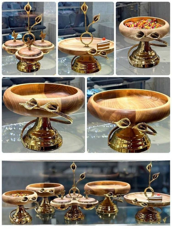 پذیرایی ۵ تیکه جنس چوب گردو